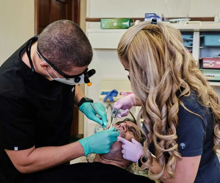 dental implant procedure my Dr. Gio and his team